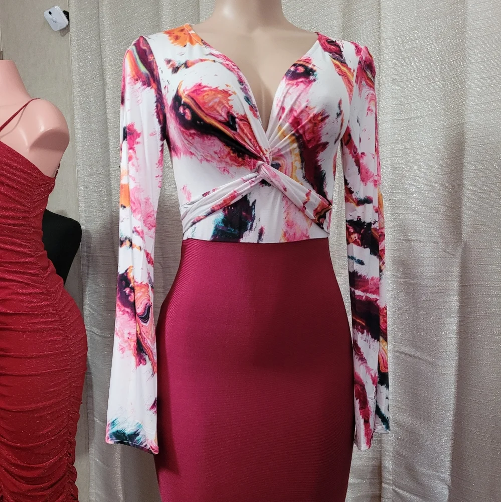 Bandage Dress new size S strech material 😍 - Picture 7 of 12